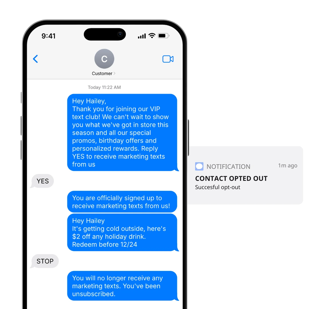 Easy Opt-Out Management